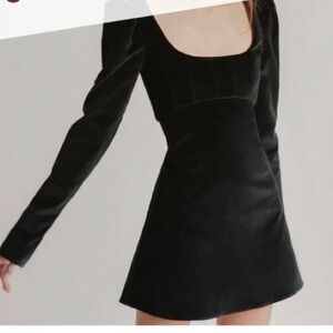 P- Petersyn Velvet Dress